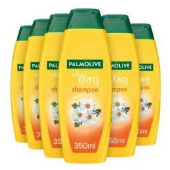 Shampoo<Palmolive 6x Shampoo Elke Dag 350 ml