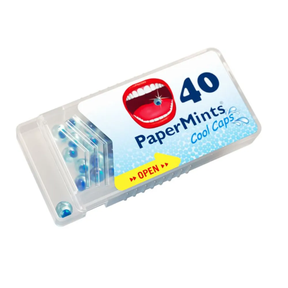 Specialistische Mondverzorging<PaperMints 5x CoolCaps Munt 40 stuks