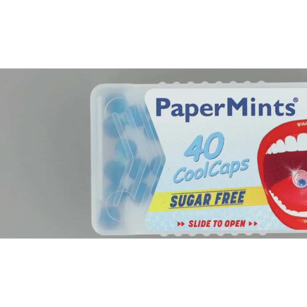 Specialistische Mondverzorging<PaperMints 5x CoolCaps Munt 40 stuks