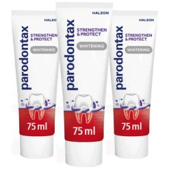 Spoelen & Poetsen<Parodontax 3x Strenghten & Protect Tandpasta Whitening 75 ml