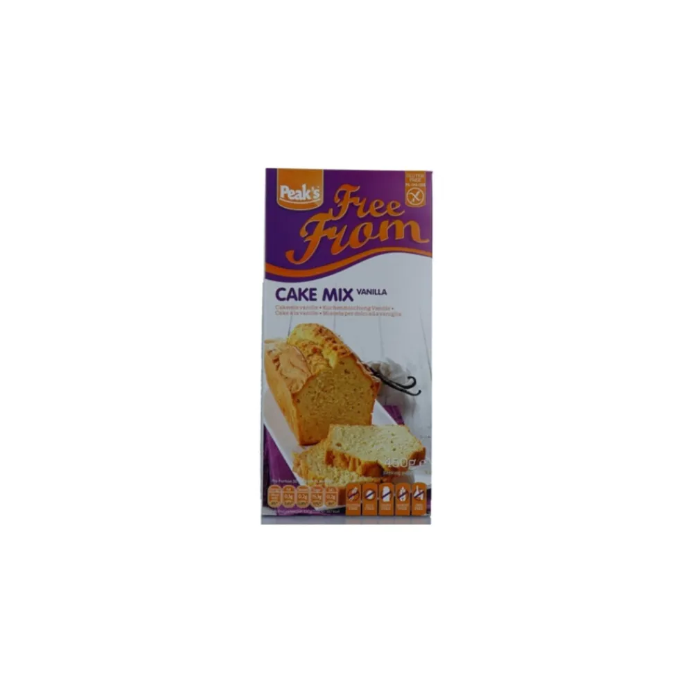 3x Peak's Cakemix Vanille 450 gr^Peaks Online