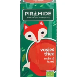 3x Biologische Theezakjes Vosjes 20 stuks^Piramide