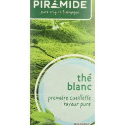 Thee<Piramide 3x Biologische Witte Theezakjes 20 stuks