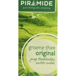 Clearance 3x Groene Thee Original Bio 20 stuks Thee
