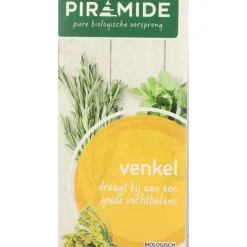 Outlet 6x Kruidenthee Bio Venkel 20 stuks Thee
