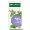 3x Kruidenthee Bio Pepermunt 20 stuks^Piramide
