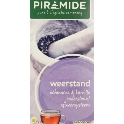 3x Weerstand Thee Bio 20 stuks^Piramide Online