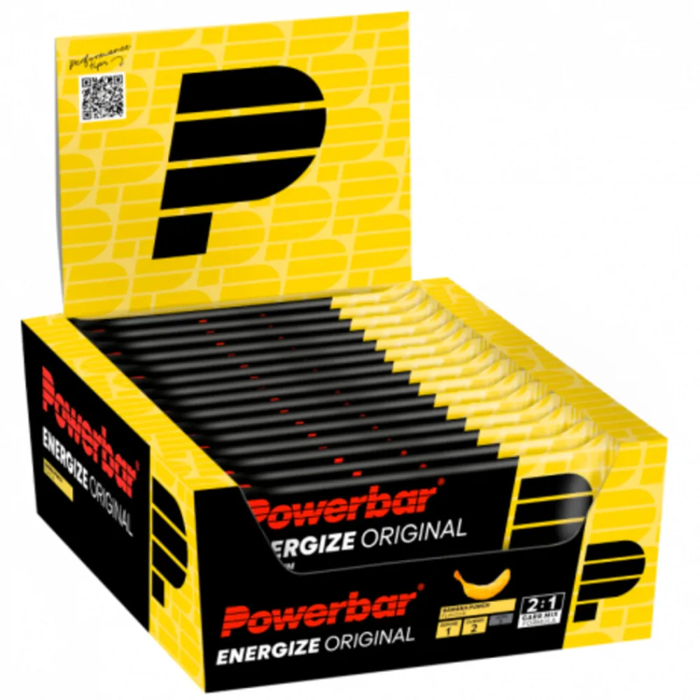 15x Energize Bar Banana Punch 55 gr^PowerBar Hot