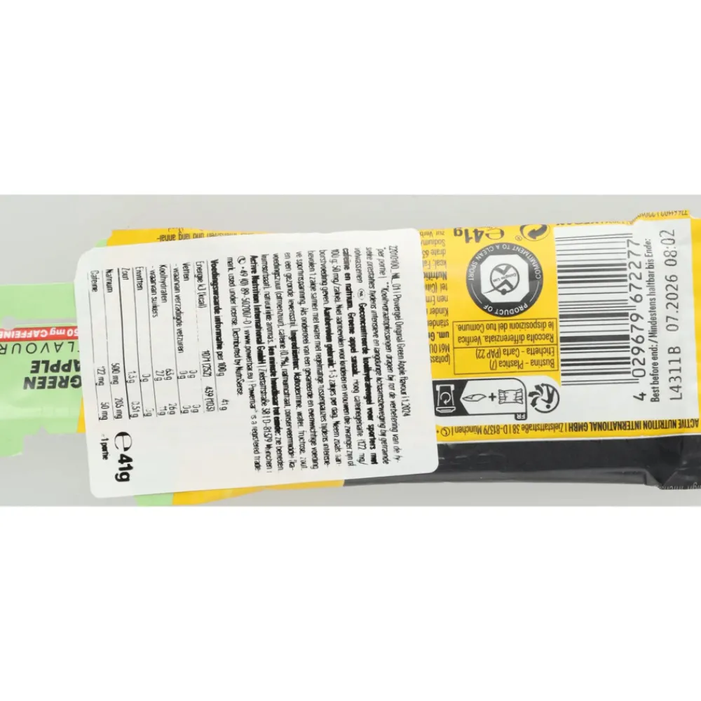 24x Powergel Original Green Apple 41 gr^PowerBar Outlet