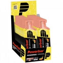 Sportvoeding & Drank<PowerBar 24x Powergel Original Strawberry-Banana 41 gr