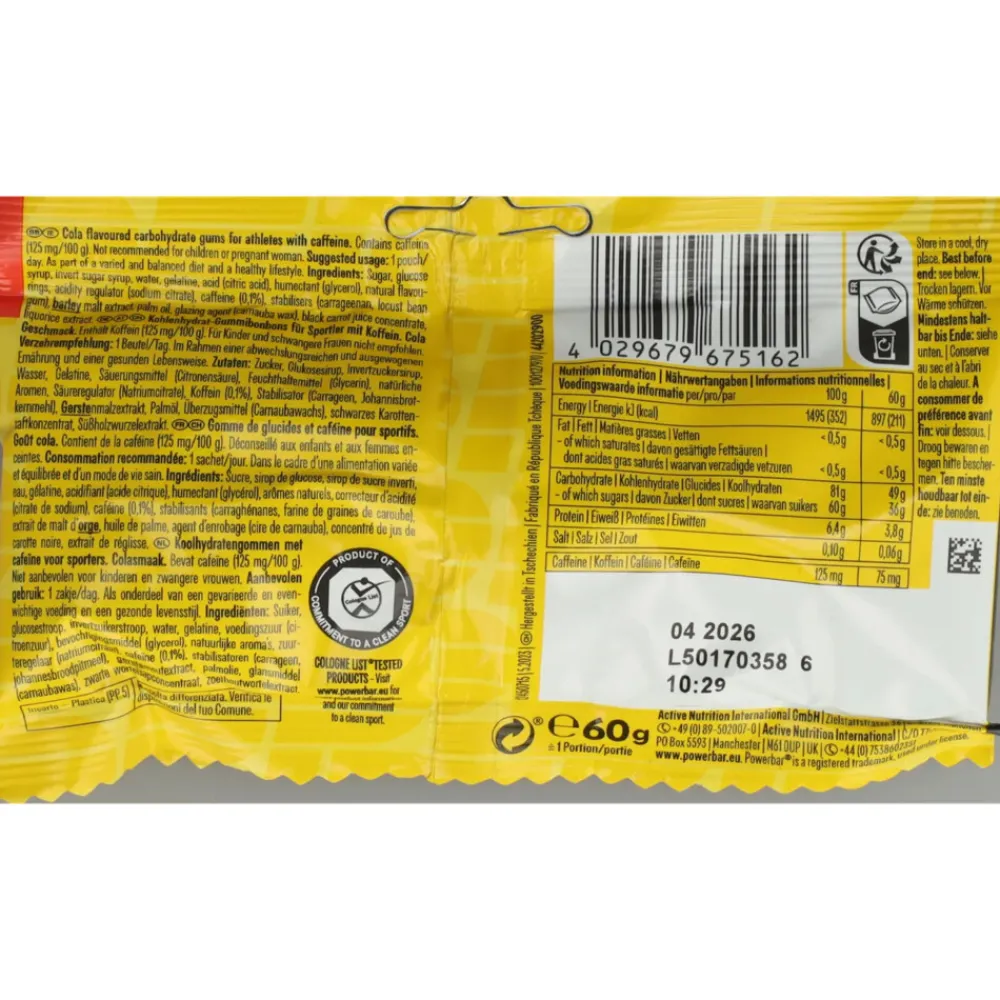 24x PowerGel Shots Cola 60 gr^PowerBar Sale