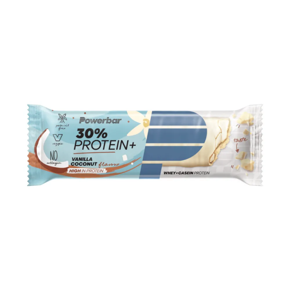 15x Proteïne Plus 30% reep Vanilla-Coconut 55 gr^PowerBar Outlet