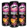 Snacks<Pringles 3x HOT Smokin' BBQ Ribs 160 gr