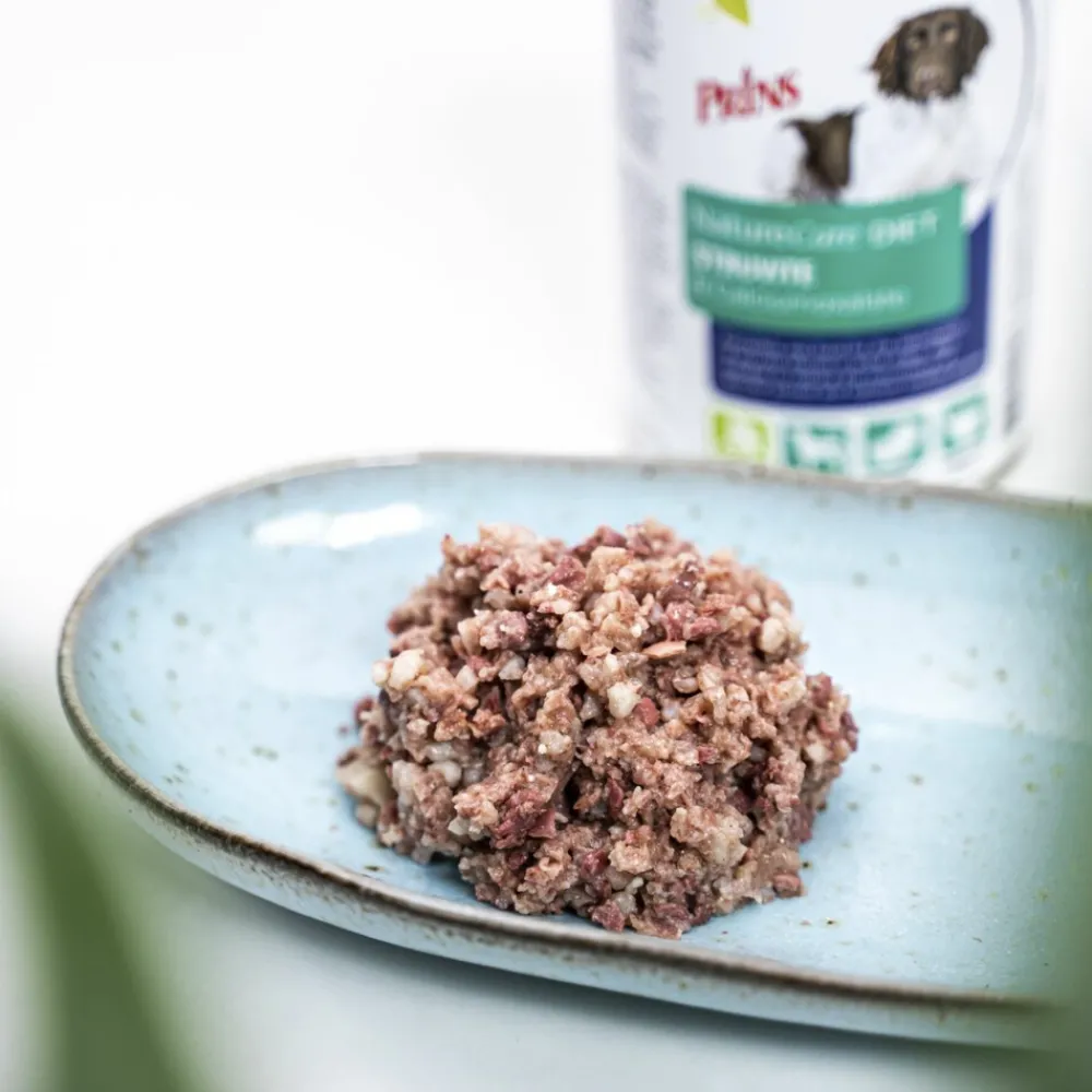 6x NatureCare Diet Struvite & Calciumoxalate Hondenvoer Nat 400 gr^Prins Online