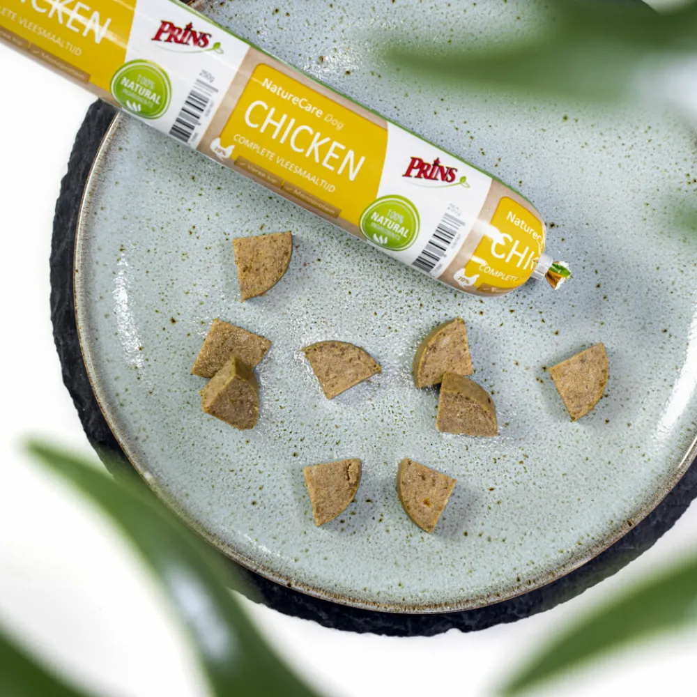 Hondenvoer<Prins 12x NatureCare Hypoallergeen Hondenvoer Worst Kip 250 gr