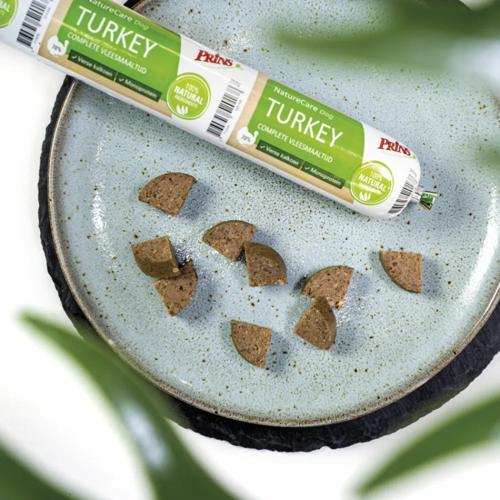 Discount 12x NatureCare Hypoallergeen Hondenvoer Worst Kalkoen 250 gr Hondenvoer
