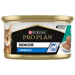 24x Cat Blik Mousse Adult 7+ Tonijn 85 gr^Pro Plan Hot
