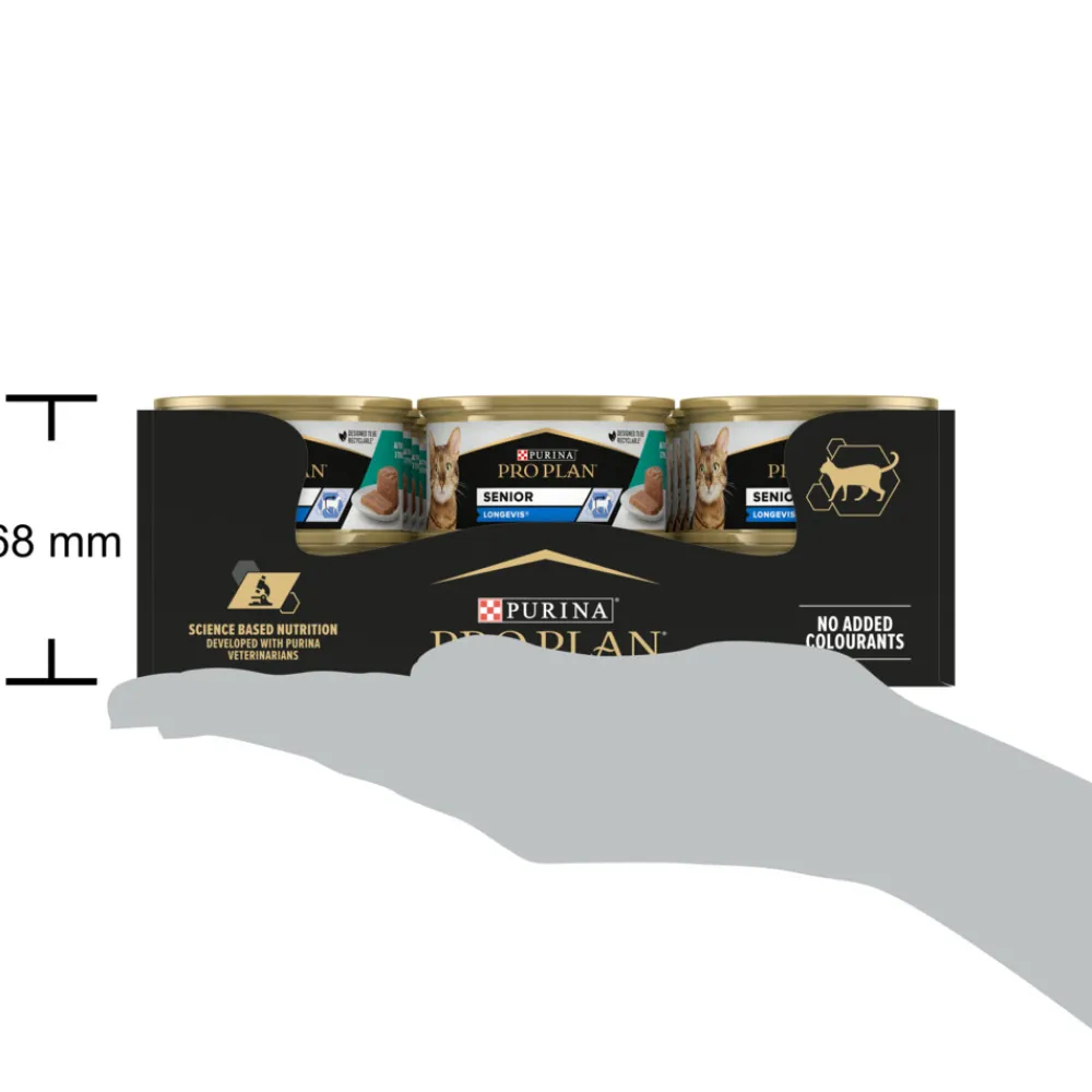 24x Cat Blik Mousse Adult 7+ Tonijn 85 gr^Pro Plan Hot