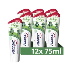 Spoelen & Poetsen<Prodent 12x Tandpasta Junior 6-13 jaar 75 ml