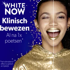 Specialistische Mondverzorging|Spoelen & Poetsen<Prodent 12x Tandpasta White Now Gold 75 ml