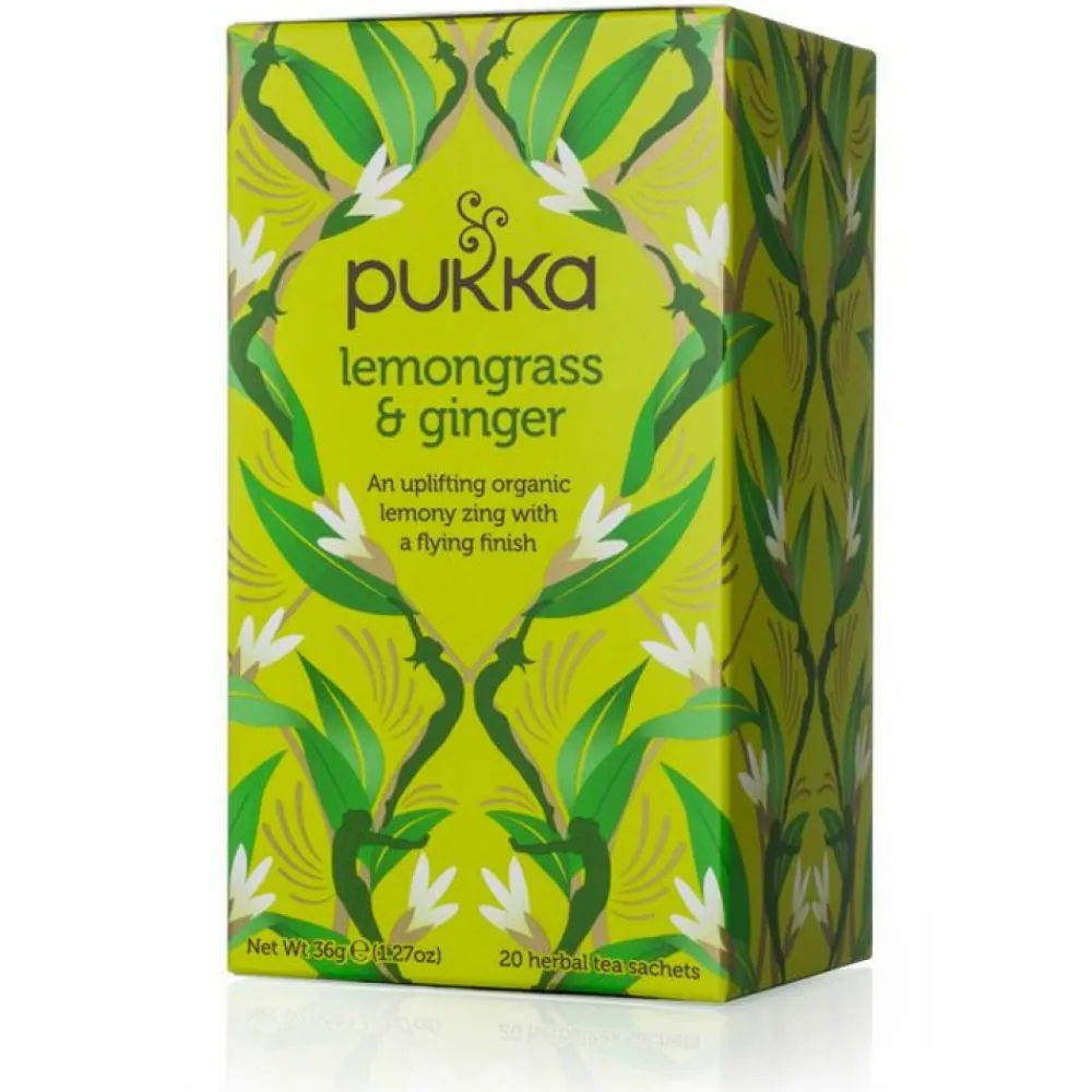3x Thee Lemongrass Ginger 20 stuks^Pukka Online
