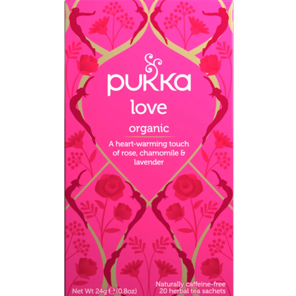 Thee<Pukka 3x Thee Love 20 stuks