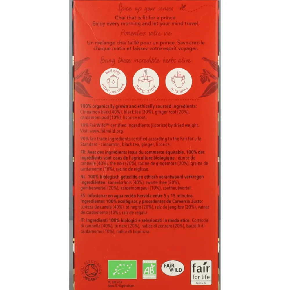 3x Thee Original Chai 20 stuks^Pukka Clearance