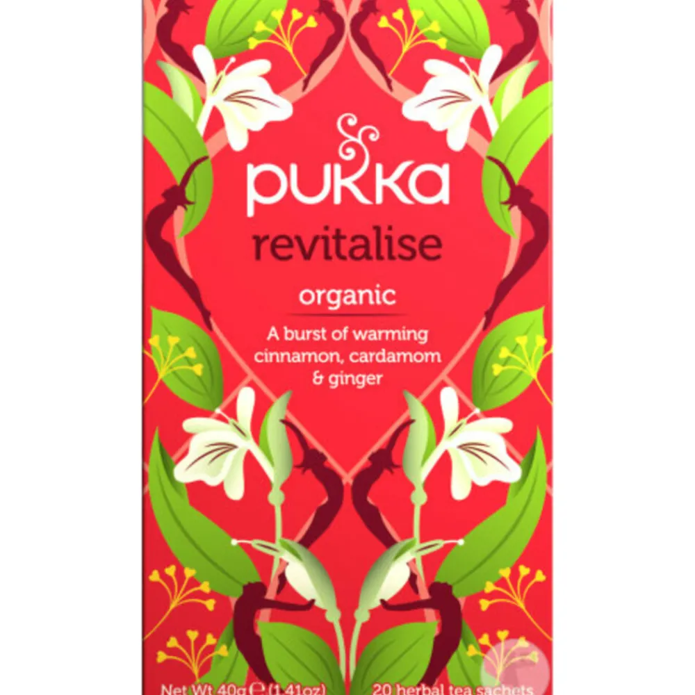 Thee<Pukka 3x Thee Revitalise 20 stuks