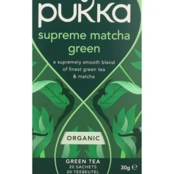 3x Thee Supreme Matcha Green 20 stuks^Pukka New