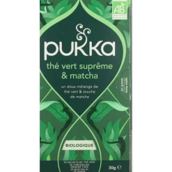 3x Thee Supreme Matcha Green 20 stuks^Pukka New