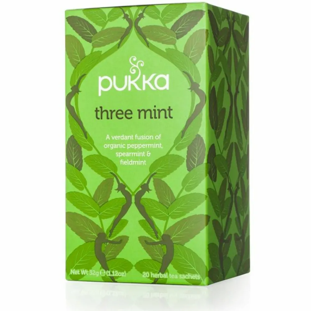 Thee<Pukka 3x Thee Three Mint 20 stuks