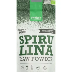 Superfoods<Purasana 6x Superfood Spirulina Poeder Bio 200 gr