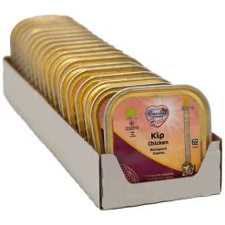 19x Bio Vers Gestoomd Kattenvoer Nat Kip 85 gr^Renske Online