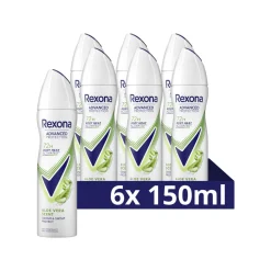 Deodorant<Rexona 6x Deodorant Spray Advanced Protection Aloë Vera 150 ml