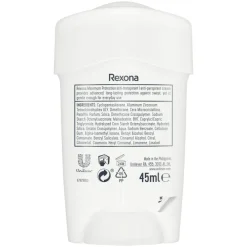 Deodorant<Rexona 6x Deodorant Stick Cream Maximum Protection Clean Scent 45 ml