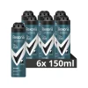 Best 6x Men Deodorant Spray Advanced Protection Invisible 150 ml Deodorant