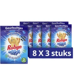 8x Geurbuiltjes Intense 3 stuks^Robijn Best