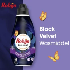 8x Klein & Krachtig Wasmiddel Black Velvet 19 Wasbeurten 665 ml^Robijn Outlet