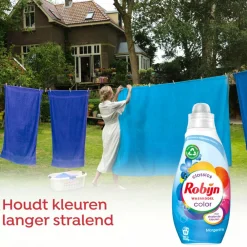 8x Klein & Krachtig Wasmiddel Morgenfris Color 19 Wasbeurten 665 ml^Robijn Online