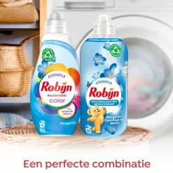 8x Klein & Krachtig Wasmiddel Morgenfris Color 19 Wasbeurten 665 ml^Robijn Online