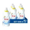 Wasmiddel<Robijn 4x Klein & Krachtig Wasmiddel Stralend Wit 34 Wasbeurten 1,19 liter