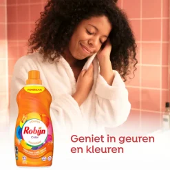 Wasmiddel<Robijn 4x Klein & Krachtig Wasmiddel Color 34 Wasbeurten 1,19 liter