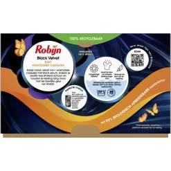 Outlet 4x Wascapsules 3-in1 Black Velvet 15 stuks Wasmiddel