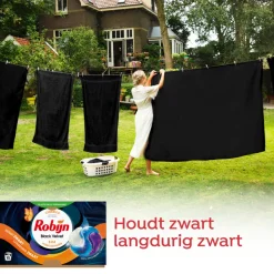 Outlet 4x Wascapsules 3-in1 Black Velvet 15 stuks Wasmiddel