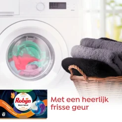 Outlet 4x Wascapsules 3-in1 Black Velvet 15 stuks Wasmiddel