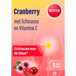 Weerstand & Energie|Speciale Bestanddelen<Roter 2x Cranberry Vitamine C en Echinacea 30 tabletten