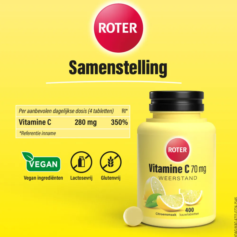 2x Vitamine C 70 mg 400 kauwtabletten^Roter Clearance