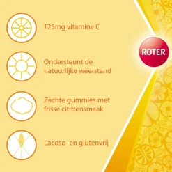 Best 2x Vitamine C 125 mg Gummies 60 stuks Vitaminen