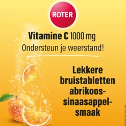 2x Vitamine C Bruistabletten Sinaasappel Abrikoos 2 x 20 stuks^Roter Discount