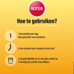 2x Vitamine C Bruistabletten Sinaasappel Abrikoos 2 x 20 stuks^Roter Discount